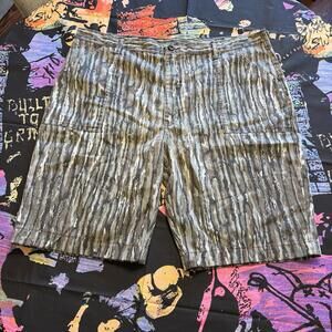 Vintage 90s Liberty Realtree Hunting Camo Cargo Shorts Size XL 44 11 Inch Inseam